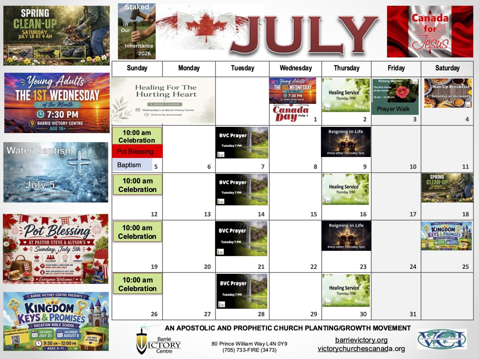 July Calendar 2026