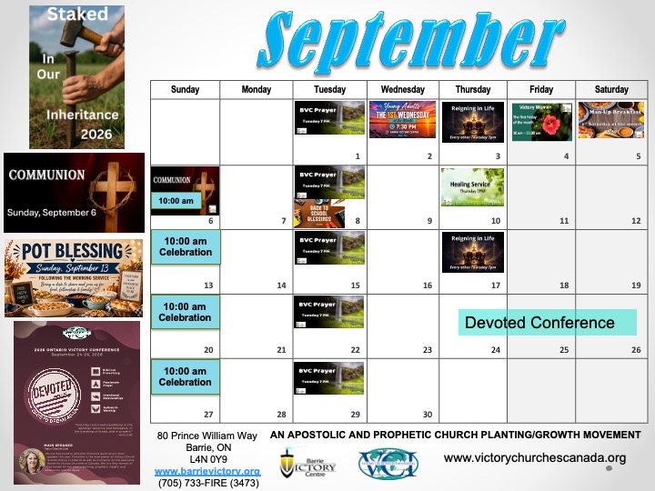 September Calendar 2026